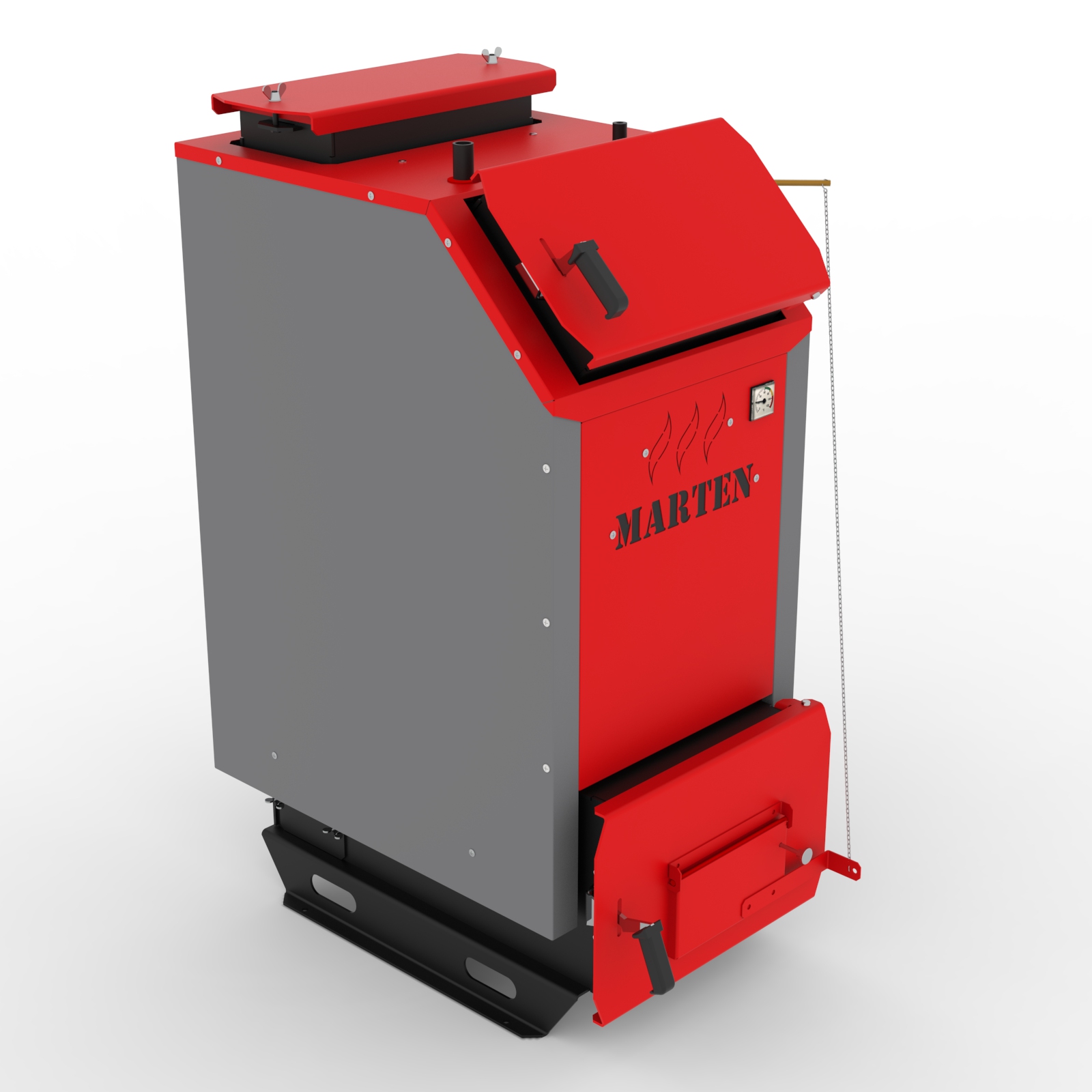 Котел опалювальний твердопаливний "Marten Master" МM-30 потужність 30 кВт